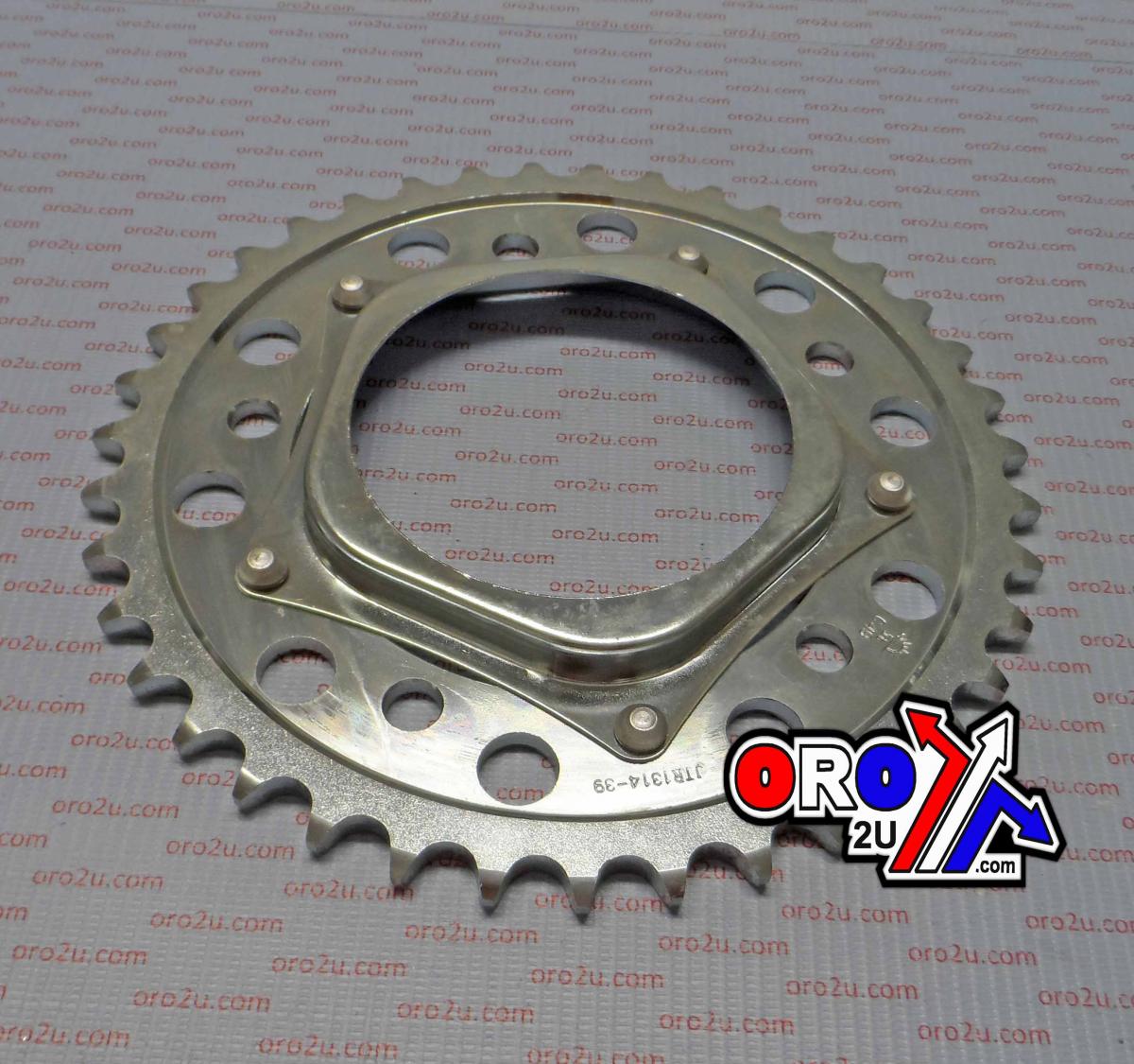 JT REAR SPROCKET JTR1314.39 STEEL, HONDA ROAD