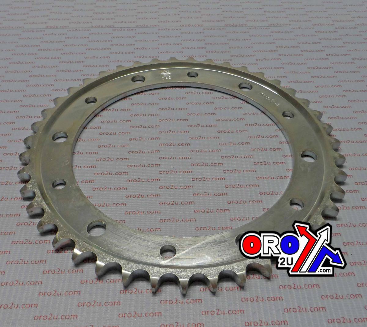 JT REAR SPROCKET JTR1340.43 STEEL, HONDA ROAD