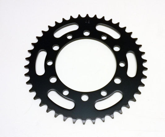 DIRT RACING  REAR SPROCKET STEEL 42 JTR1486.42 520, BLACK