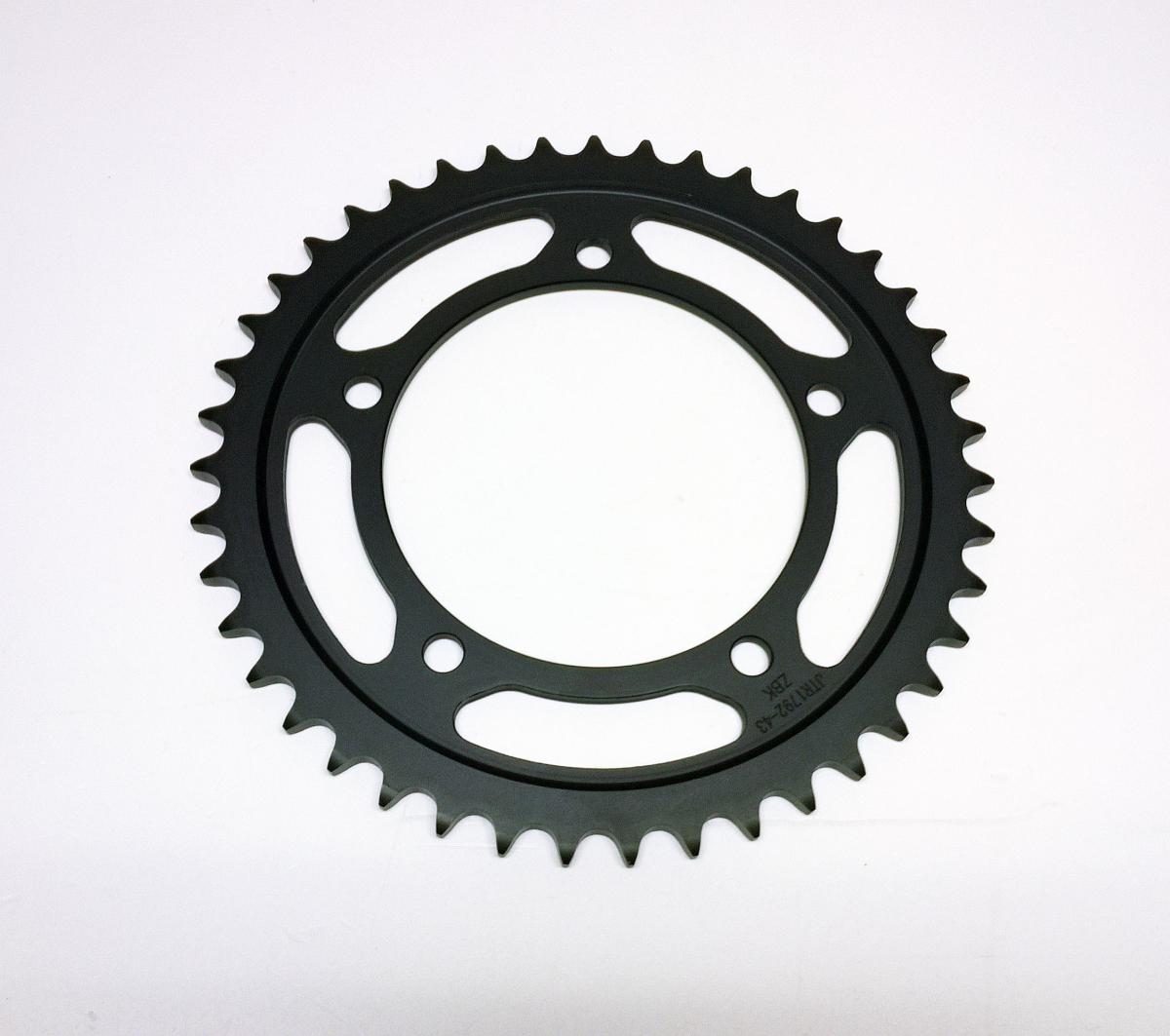 JT REAR SPROCKET STEEL HARD ZBK, C45 INDUCTIONJTR1792.43ZBK