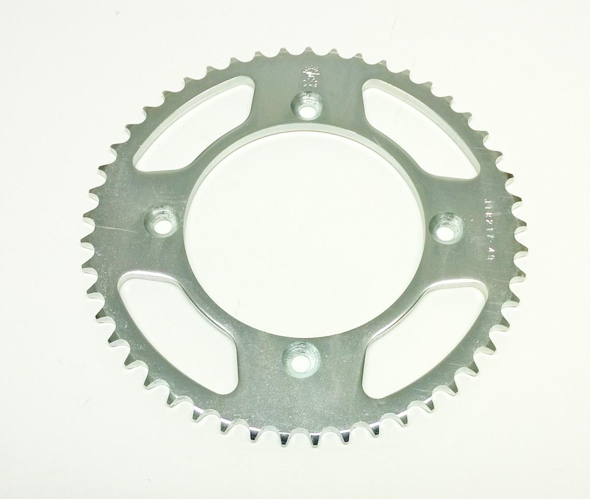 JT REAR SPROCKET STEEL JTR217.49, 428 Chain Conversion CR80/85, SR217-49