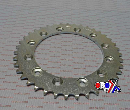 JT REAR SPROCKET STEEL JTR245/251 SILVER, DOUBLE DRILLED JTR245/2.39