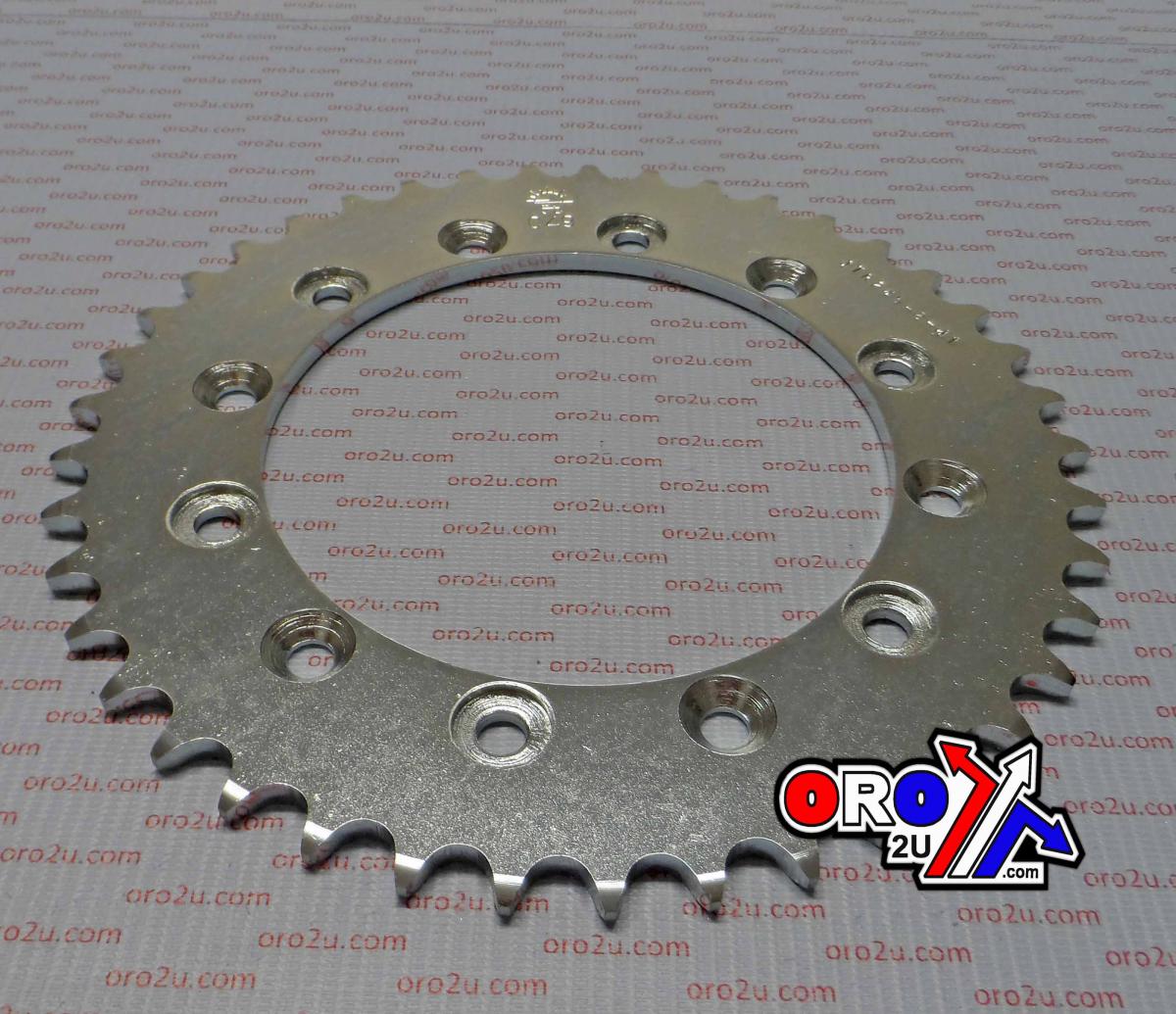 JT REAR SPROCKET STEEL JTR245/251, DOUBLE DRILLED JTR245/2.41, MIGHT BE BLACK OR SILVER ???