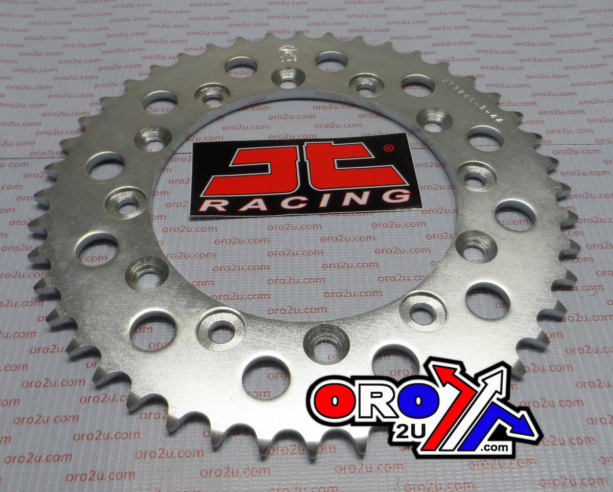 JT REAR SPROCKET STEEL JTR245/251, DOUBLE DRILLED JTR245/2.44, JTR245/2.44