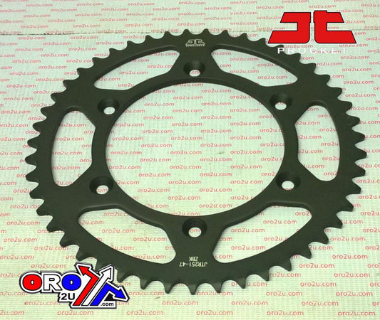 JT REAR SPROCKET STEEL HARD ZBK, C45 INDUCTION JTR251.47ZBK, SR245-47