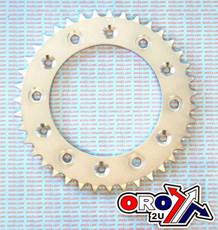 DIRT RACING  REAR SPROCKET STEEL 39 JTR301/210.39 520, DOUBLE DRILLED JTR301, JTR210, L17-0239, MX-80339