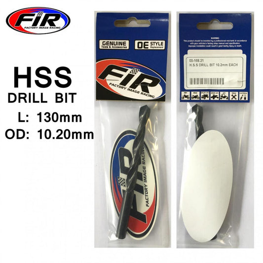 FIR H.S.S DRILL BIT 10.2mm EACH, D10.2