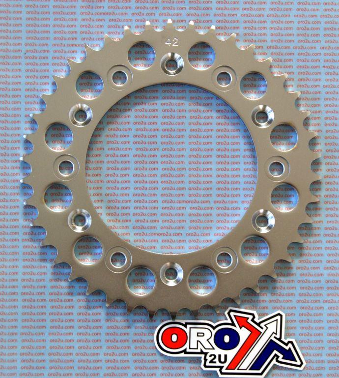 DIRT RACING  REAR SPROCKET STEEL 42 JTR301/210.42 520, DOUBLE DRILLED JTR301, JTR210