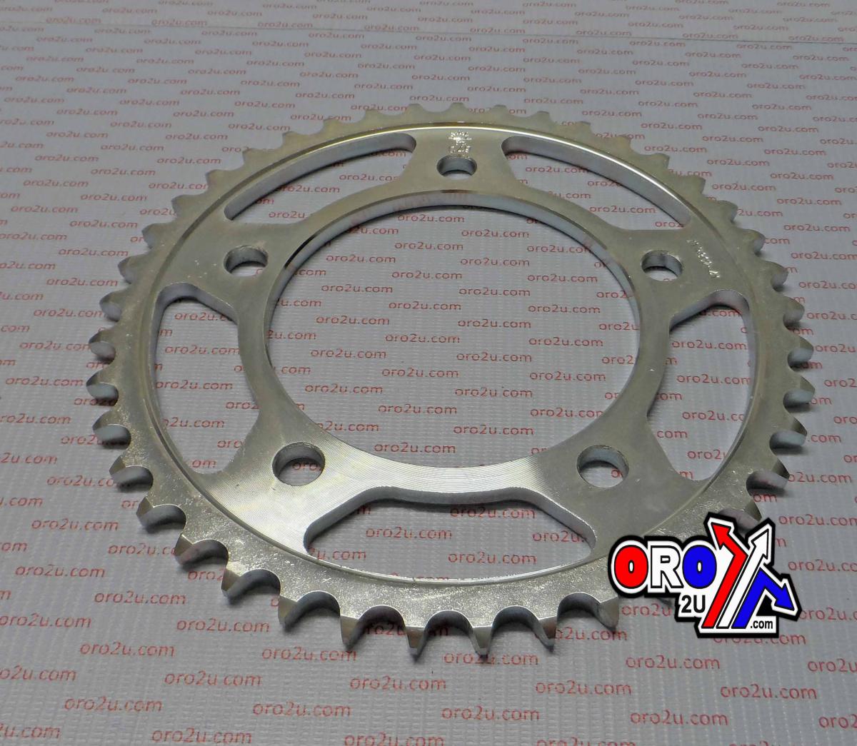 JT REAR SPROCKET JTR302.41 STEEL SILVER, HONDA ROAD JT