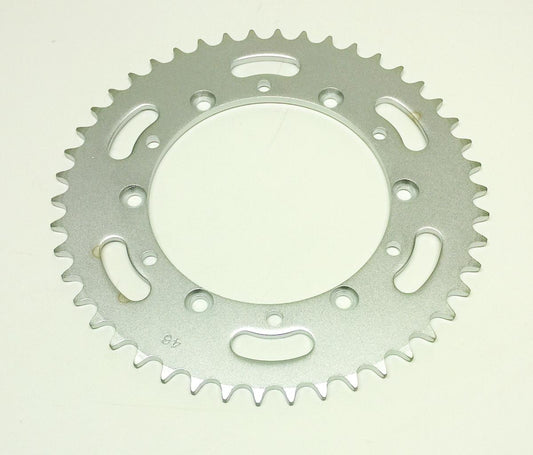 DIRT RACING  REAR SPROCKET STEEL 46 JTR460.46 520, SILVER