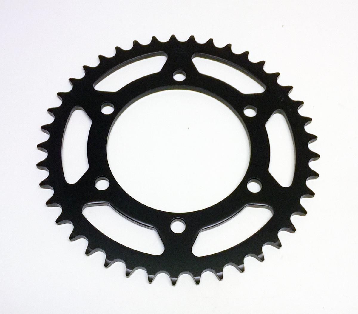 JT REAR SPROCKET STEEL JTR486.41, HONDA ROAD JT CHAIN 520