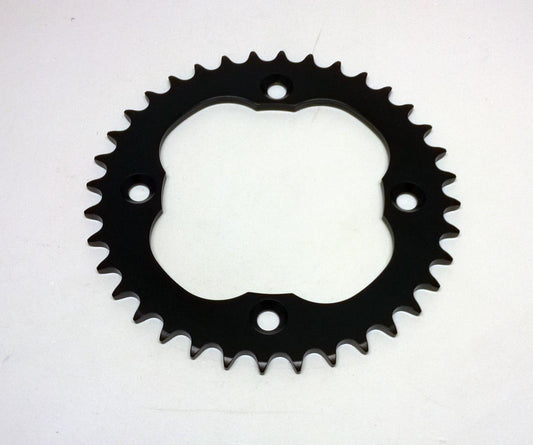 JT REAR SPROCKET STEEL JTR1760.36, BLACK, SR1760-36