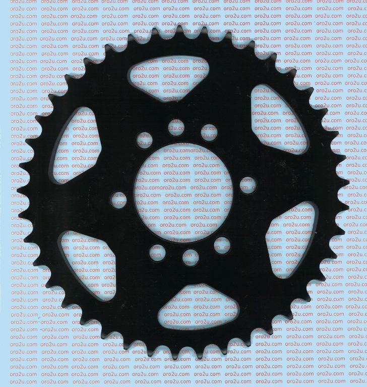 DIRT RACING  REAR SPROCKET 39 JTR1826.39 520, BLACK