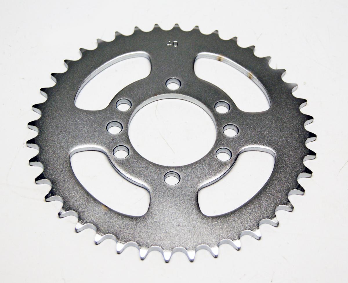 DIRT RACING  REAR SPROCKET 40 JTR1826.40 520, SILVER