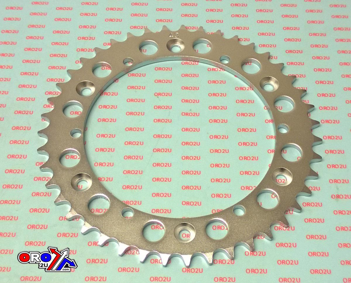 DIRT RACING  REAR SPROCKET 43 1857.43 520, SILVER