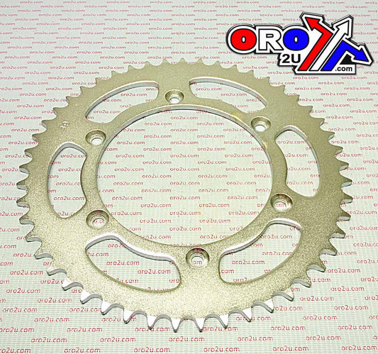 DIRT RACING  REAR SPROCKET STEEL 49 JTR822.49 520, SILVER