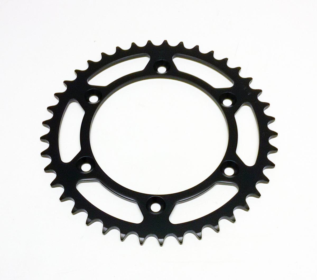 JT REAR SPROCKET STEEL JTR808.41 BLACK