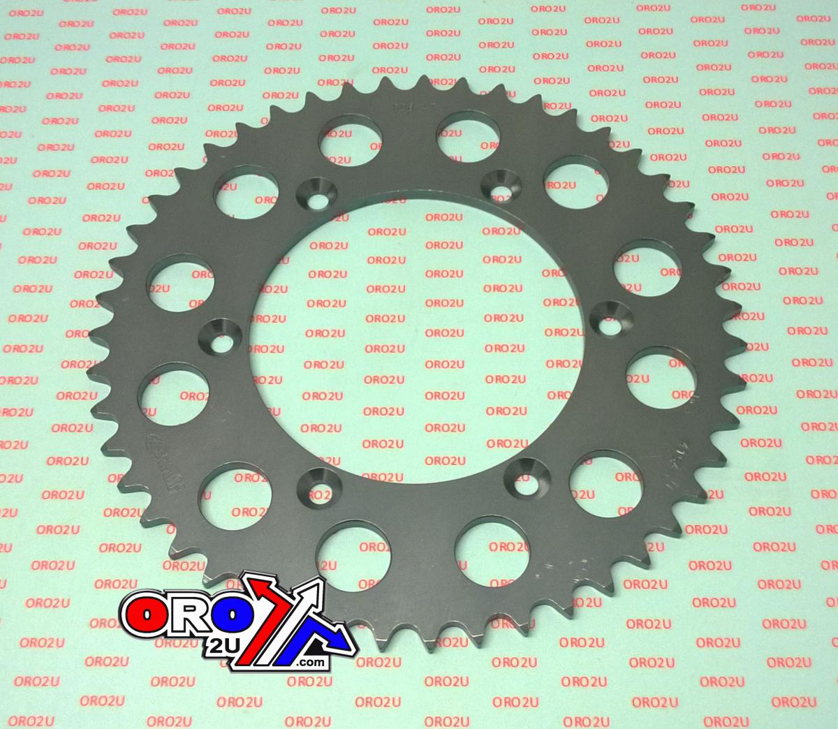 DIRT RACING  REAR SPROCKET ALLOY SILVER 808