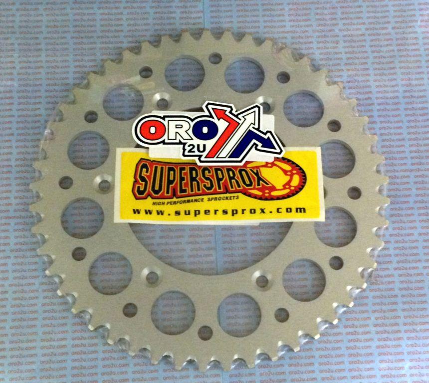 DIRT RACING  REAR SPROCKET ALLOY SILVER