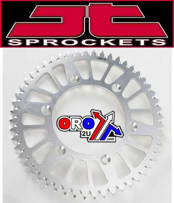 JT REAR SPROCKET ALLOY SILVER JT, JTA80852, JTR808