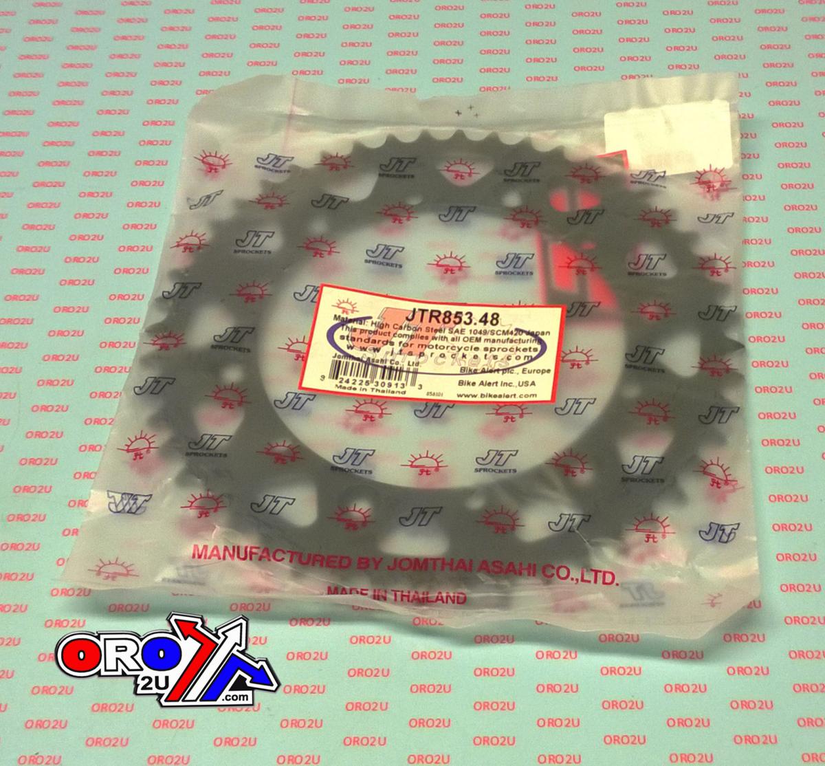 JT REAR SPROCKET STEEL JTR853.48 BLACK