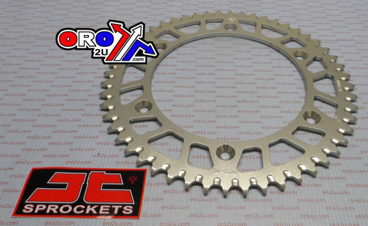 JT REAR SPROCKET ALLOY SILVER, JTA896.50 JT 7075-T6 Aluminium