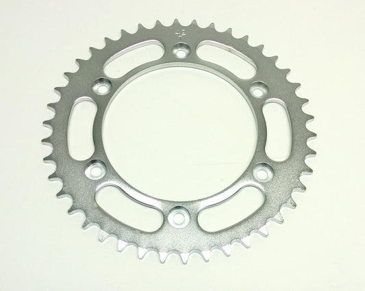 DIRT RACING  REAR SPROCKET STEEL 42 JTR897.42 520, SILVER