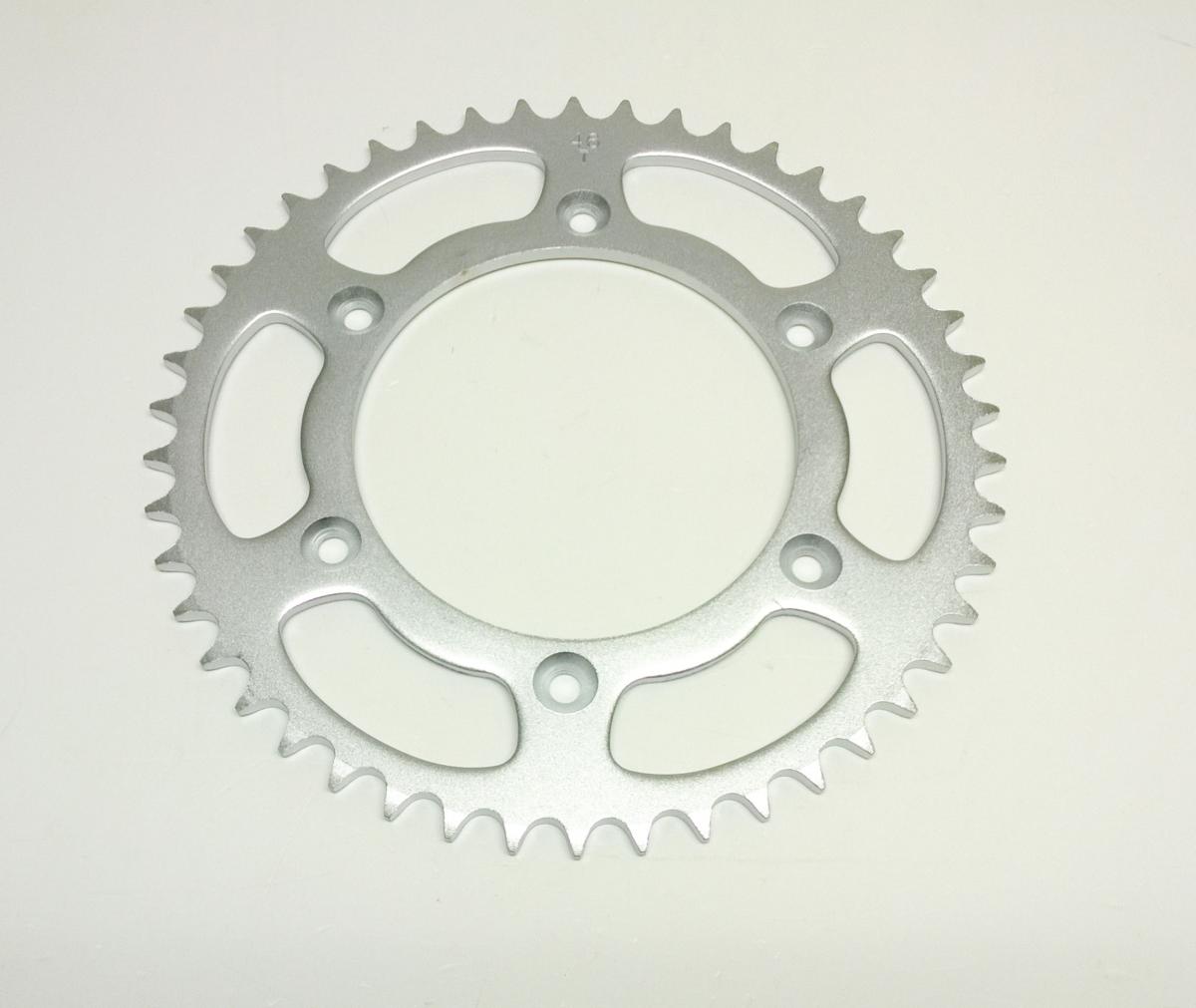 DIRT RACING  REAR SPROCKET STEEL 46 JTR897.46 520, SILVER