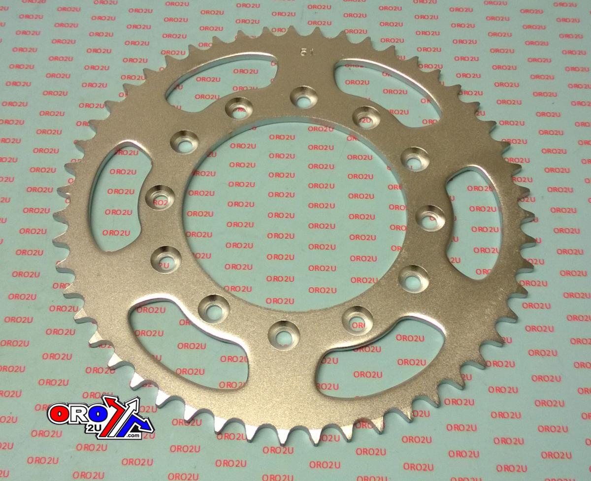 DIRT RACING  REAR SPROCKET STEEL 51 JTR897.51 520, SILVER