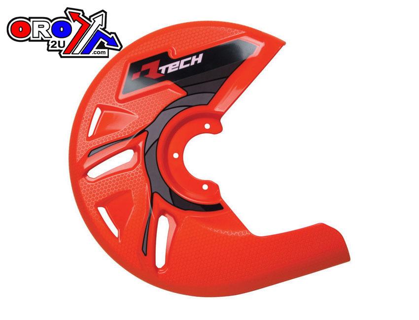 RTECH UNIVERSAL NEON ORANGE DISC GUARD, NEEDS FITTING KIT