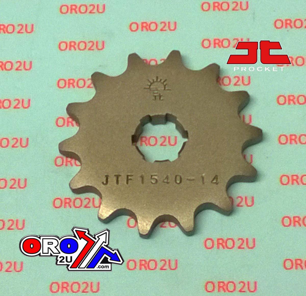 JT FRONT SPROCKET JTF1540.14, KAWASAKI Z125 ROAD