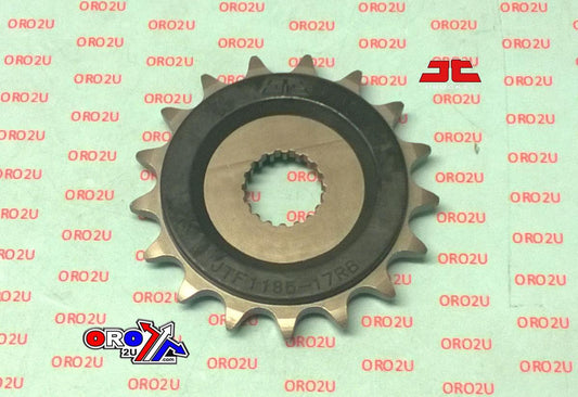 JT FRONT SPROCKET JTF1185.17RB, RUBBER CUSHOINED