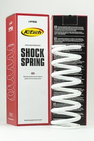 K-TECH Shock Absorber Spring - 25N (47x130) White, 47-130-25, HIGH PERFORMANCE SHOCK SPRING, K-TECH SUSPENSION