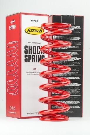 K-TECH Shock Absorber Spring - 38N (61x260) Red, 61-260-38, HIGH PERFORMANCE SHOCK SPRING, K-TECH SUSPENSION