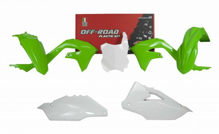 RETCH KAWASAKI PLASTIC KIT/5 2019-21 KX450F OEM COLOUR 19