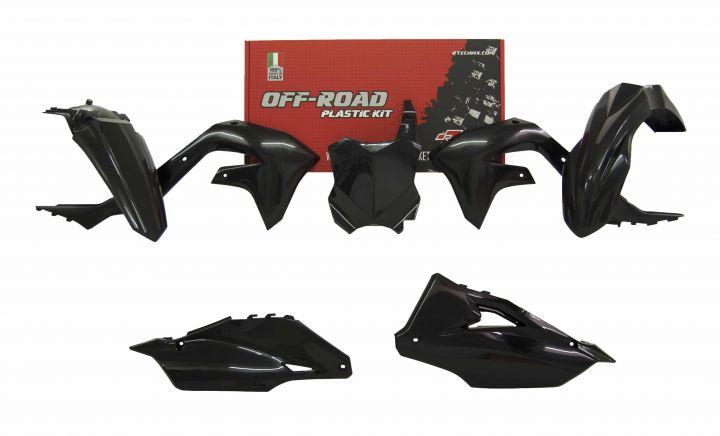 RETCH KAWASAKI PLASTIC KIT/5 2019-21 KX450F BLACK