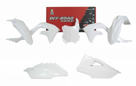 RETCH KAWASAKI PLASTIC KIT/5 2019-21 KX450F WHITE