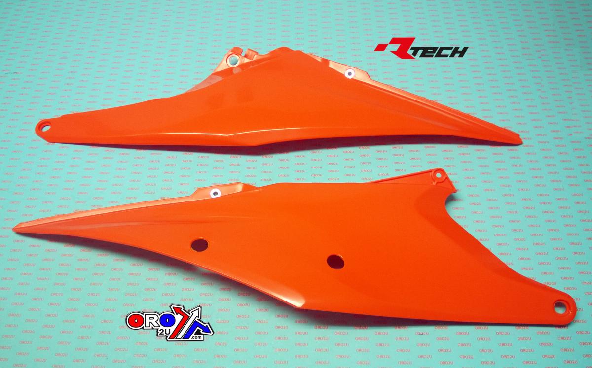 RETCH KTM  SIDE PANELS 2019-22 KTM SX/SX-F, ORANGE, RETCH KTM  R-FIKTMAR0019