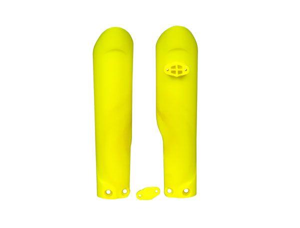 RETCH KTM  LOWER FORK GUARDS 18-19 KTM85 SX, TC85 18-21, LEMON YELLOW