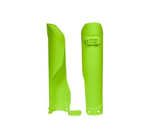 RTECH FORK GUARDS HUSKY 2016-22, NEON YELLOW