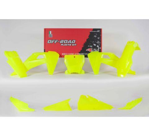 RTECH PLASTIC KIT/6 2019-22 TC/FC, NEON YELLOW