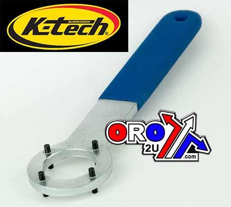 K-TECH FRONT FORK TOP CAP SPANNER WP 4860/4CS, OHLINS R&T, K-TECH 113-010-035