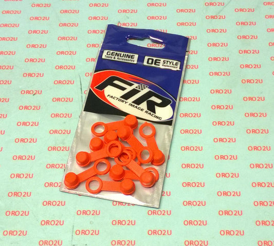 FIR TRADE PACK 10 RUBBER CAPS ORANGE, TRADE £0.40 EA. BLEED NIPPLE COVER CAP