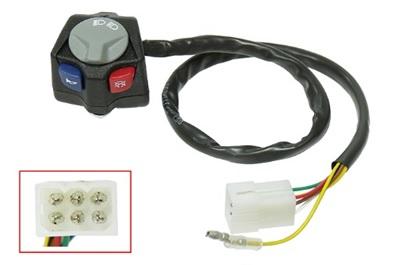 FIR KTM STYLE LIGHT & KILL SWITCH, 78111070000, KTM 2016-2019