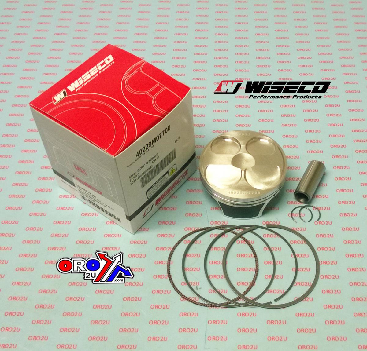 WISECO PISTON KIT YZ 250F 2019-22 77.00mm, WISECO W40229M07700B, 13.8:1