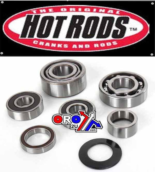 Hot Rods TRANSMISSION BEARING KIT TRX, HOT RODS TBK0001, 2006 - 2014 Honda TRX 450ER ATV, 2006 - 2009 Honda TRX 450R ATV