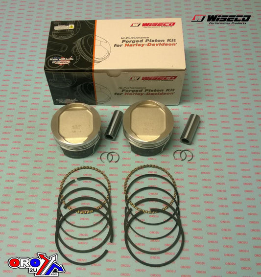 WISECO Wiseco Tracker Series Kit 3.527" HD, WISECO WK0212P3, Sportster 883 to 1200 9.5:1 CR