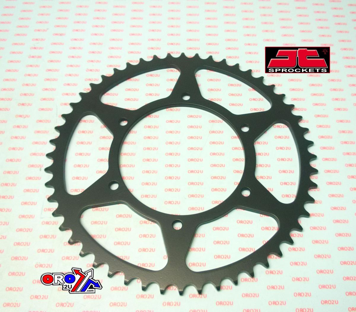 JT REAR SPROCKET STEEL JTR808.52 BLACK