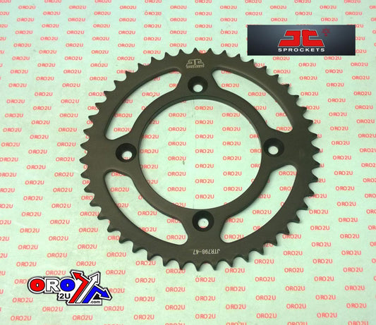 JT REAR SPROCKET STEEL JTR798.47 BLACK JTR798.47, SR798-47