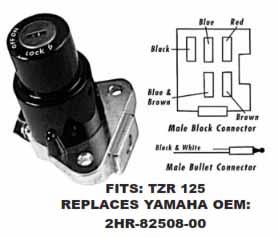 FIR SWITCH IGNITION MAIN YAMAHA TZR125, 2RH-82508-00-00